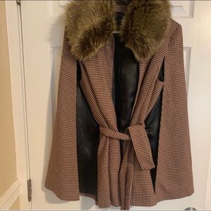 Cape forever 21 coat